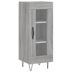 Credenza Grigio Sonoma 34,5x34x90 cm in Legno Multistrato 828794