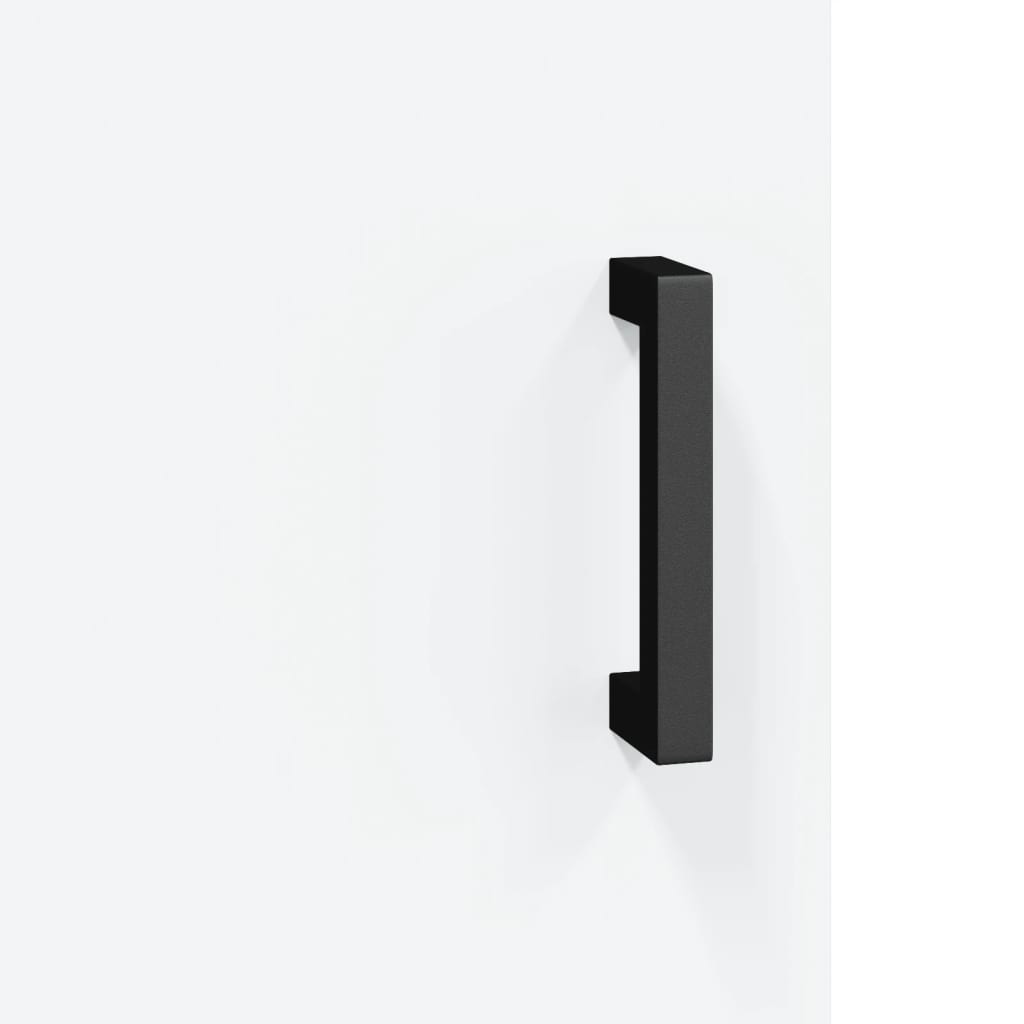 Credenza Bianca 34,5x34x90 cm in Legno Multistrato 828796