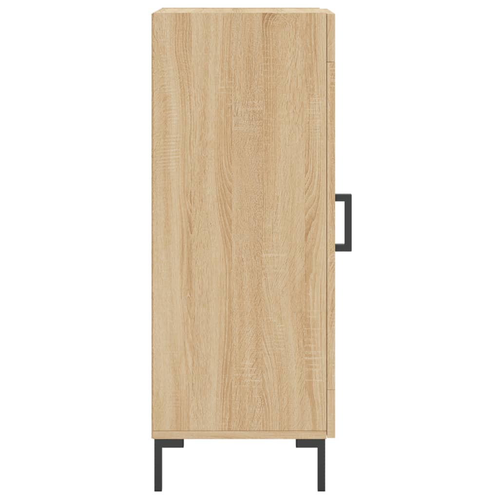 Credenza Rovere Sonoma 34,5x34x90 cm in Legno Multistrato 828799
