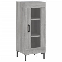 Credenza Grigio Sonoma 34,5x34x90 cm in Legno Multistrato 828802