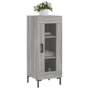 Credenza Grigio Sonoma 34,5x34x90 cm in Legno Multistrato 828802