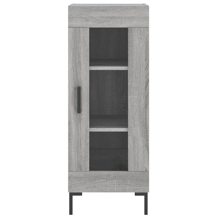 Credenza Grigio Sonoma 34,5x34x90 cm in Legno Multistrato 828802
