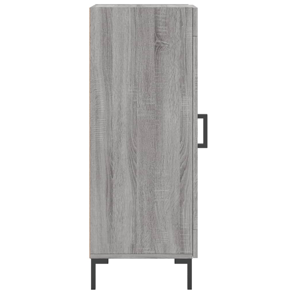 Credenza Grigio Sonoma 34,5x34x90 cm in Legno Multistrato 828802