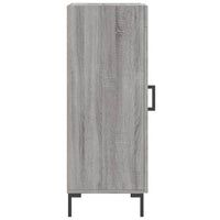 Credenza Grigio Sonoma 34,5x34x90 cm in Legno Multistrato 828802