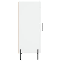 Credenza Bianca 34,5x34x90 cm in Legno Multistrato 828804