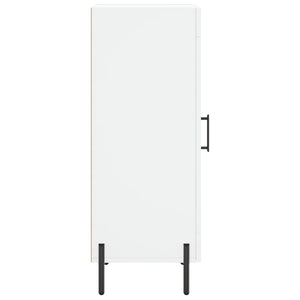 Credenza Bianca 34,5x34x90 cm in Legno Multistrato 828804