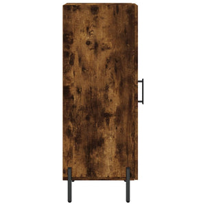 Credenza Rovere Fumo 34,5x34x90 cm in Legno Multistrato 828809