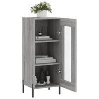 Credenza Grigio Sonoma 34,5x34x90 cm in Legno Multistrato 828810