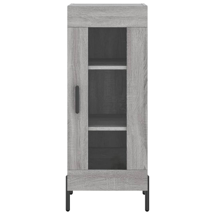 Credenza Grigio Sonoma 34,5x34x90 cm in Legno Multistrato 828810