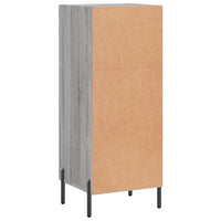 Credenza Grigio Sonoma 34,5x34x90 cm in Legno Multistrato 828810