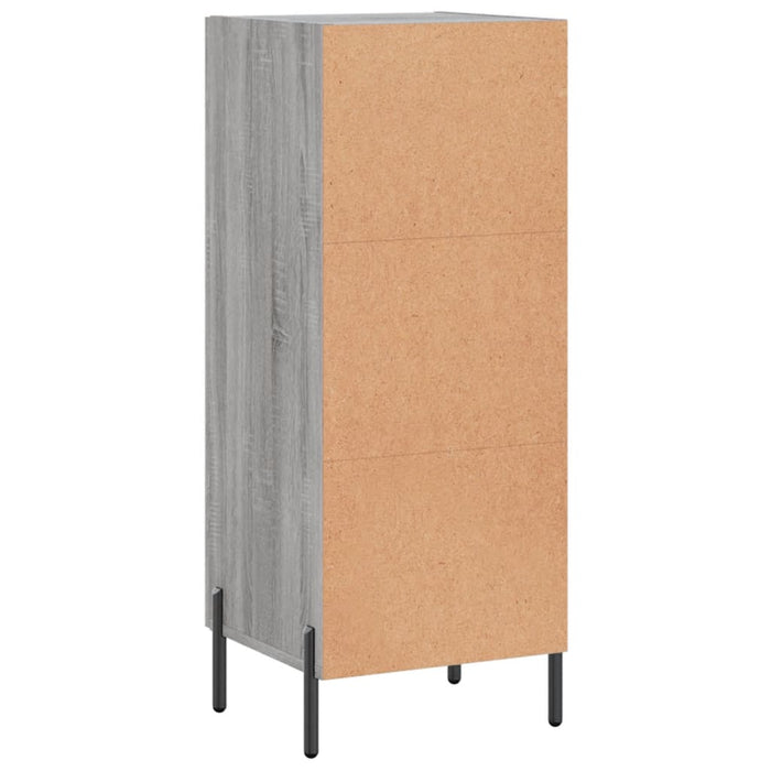 Credenza Grigio Sonoma 34,5x34x90 cm in Legno Multistrato 828810