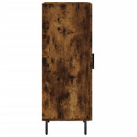 Credenza Rovere Fumo 34,5x34x90 cm in Legno Multistrato 828817