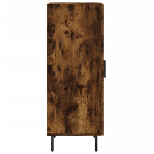 Credenza Rovere Fumo 34,5x34x90 cm in Legno Multistrato 828817