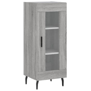Credenza Grigio Sonoma 34,5x34x90 cm in Legno Multistrato 828818