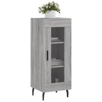 Credenza Grigio Sonoma 34,5x34x90 cm in Legno Multistrato 828818