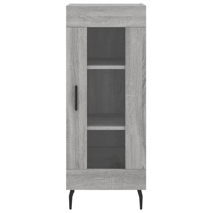 Credenza Grigio Sonoma 34,5x34x90 cm in Legno Multistrato 828818