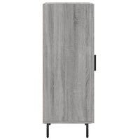 Credenza Grigio Sonoma 34,5x34x90 cm in Legno Multistrato 828818