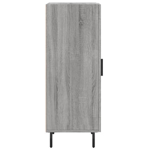 Credenza Grigio Sonoma 34,5x34x90 cm in Legno Multistrato 828818