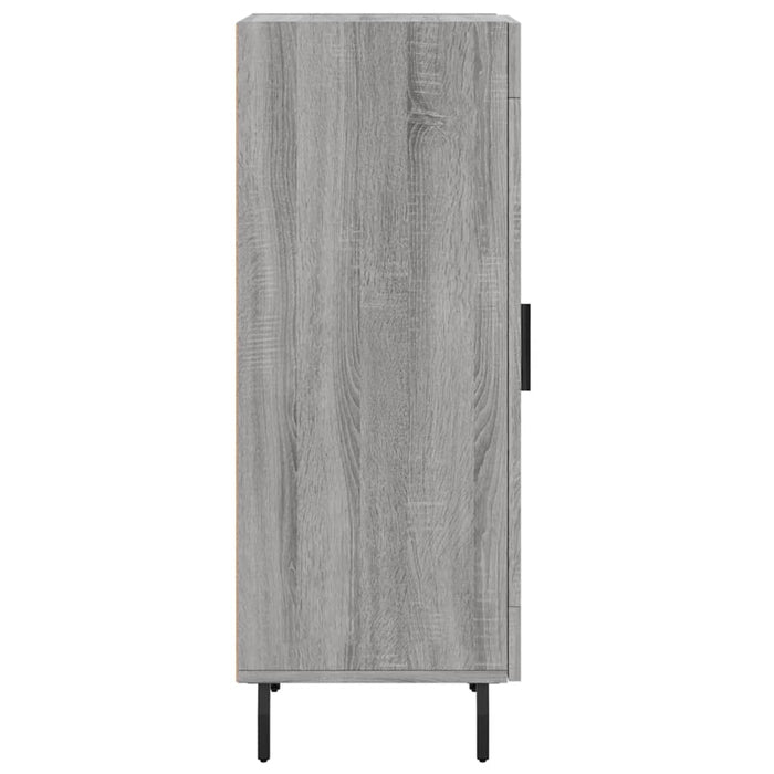 Credenza Grigio Sonoma 34,5x34x90 cm in Legno Multistrato 828818