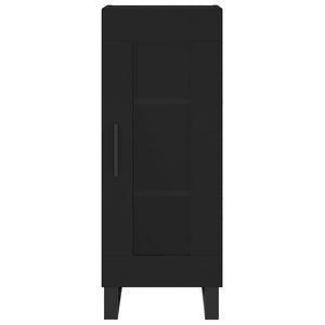 Credenza Nero 34,5x34x90 cm in Legno Multistrato 828821