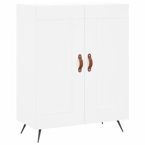 Credenza Bianca 69,5x34x90 cm in Legno Multistrato 830164