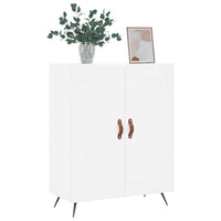 Credenza Bianca 69,5x34x90 cm in Legno Multistrato 830164