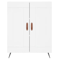 Credenza Bianca 69,5x34x90 cm in Legno Multistrato 830164