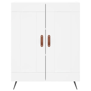 Credenza Bianca 69,5x34x90 cm in Legno Multistrato 830164