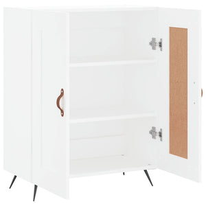 Credenza Bianca 69,5x34x90 cm in Legno Multistrato 830164