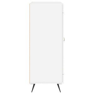 Credenza Bianca 69,5x34x90 cm in Legno Multistrato 830164