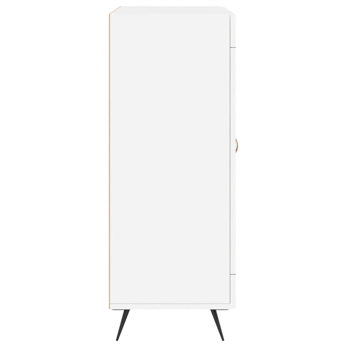 Credenza Bianca 69,5x34x90 cm in Legno Multistrato 830164