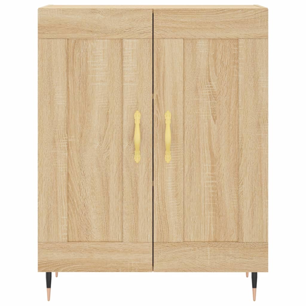 vidaXL Credenza Rovere Sonoma 69,5x34x90 cm in Legno Multistrato