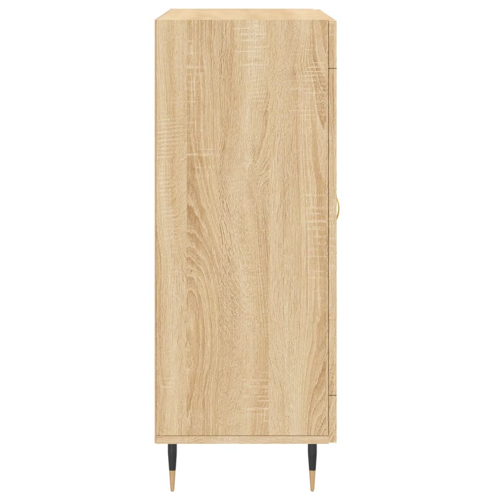 vidaXL Credenza Rovere Sonoma 69,5x34x90 cm in Legno Multistrato