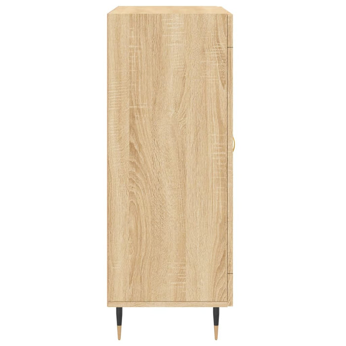 vidaXL Credenza Rovere Sonoma 69,5x34x90 cm in Legno Multistrato