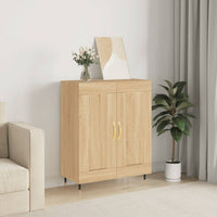 vidaXL Credenza Rovere Sonoma 69,5x34x90 cm in Legno Multistrato