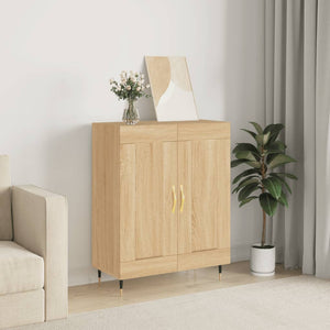 vidaXL Credenza Rovere Sonoma 69,5x34x90 cm in Legno Multistrato