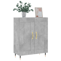 Credenza-Buffet-Armadio da cucina Grigio Cemento 69,5x34x90 cm in Legno Multistrato 253918