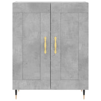 Credenza-Buffet-Armadio da cucina Grigio Cemento 69,5x34x90 cm in Legno Multistrato 253918