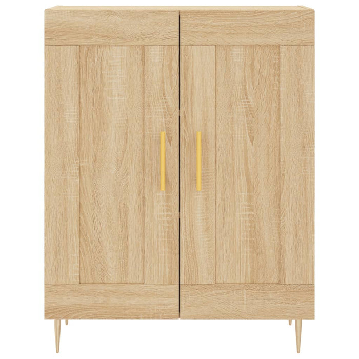 Credenza-Buffet-Armadio da cucina Rovere Sonoma 69,5x34x90 cm in Legno Multistrato 308318