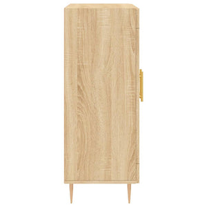 Credenza cassettiera mobile contenitore organizer cucina soggiorno salotto sonoma 695 x 34 x 90 cm legno ingegnerizzato marrone 02_0031684