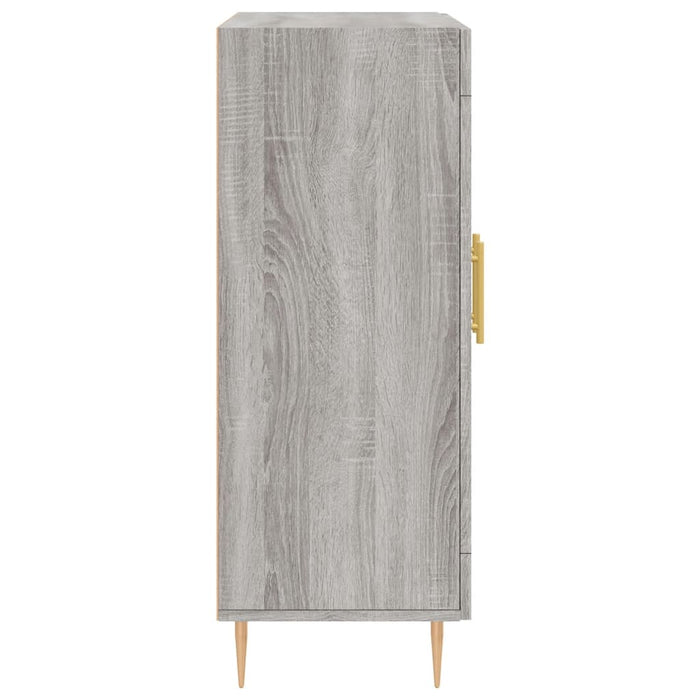 vidaXL Credenza Grigio Sonoma 69,5x34x90 cm in Legno Multistrato