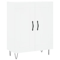 Credenza Bianca 69,5x34x90 cm in Legno Multistrato 830188