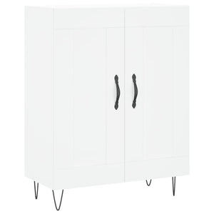 Credenza Bianca 69,5x34x90 cm in Legno Multistrato 830188