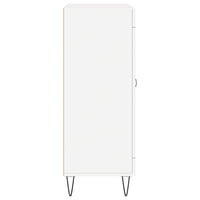 Credenza-Buffet-Armadio da cucina Bianca 69,5x34x90 cm in Legno Multistrato 731643