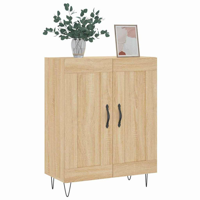 vidaXL Credenza Rovere Sonoma 69,5x34x90 cm in Legno Multistrato