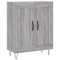 vidaXL Credenza Grigio Sonoma 69,5x34x90 cm in Legno Multistrato