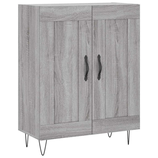 vidaXL Credenza Grigio Sonoma 69,5x34x90 cm in Legno Multistrato