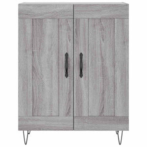 vidaXL Credenza Grigio Sonoma 69,5x34x90 cm in Legno Multistrato
