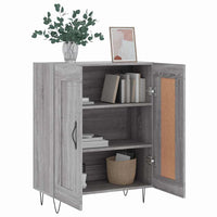 vidaXL Credenza Grigio Sonoma 69,5x34x90 cm in Legno Multistrato