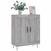 vidaXL Credenza Grigio Sonoma 69,5x34x90 cm in Legno Multistrato
